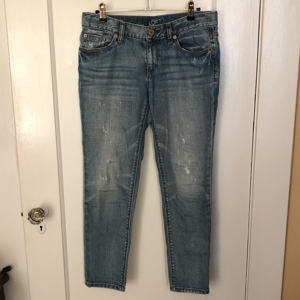 Ann Taylor LOFT 4P Lean Boyfriend Jeans
